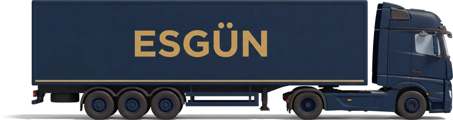 Esgün Lojistik uluslararası karayolu tırı