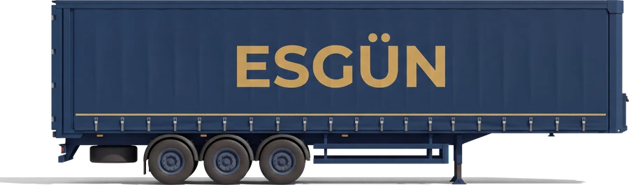 Esgün Lojistik tenteli kuru yük dorsesi